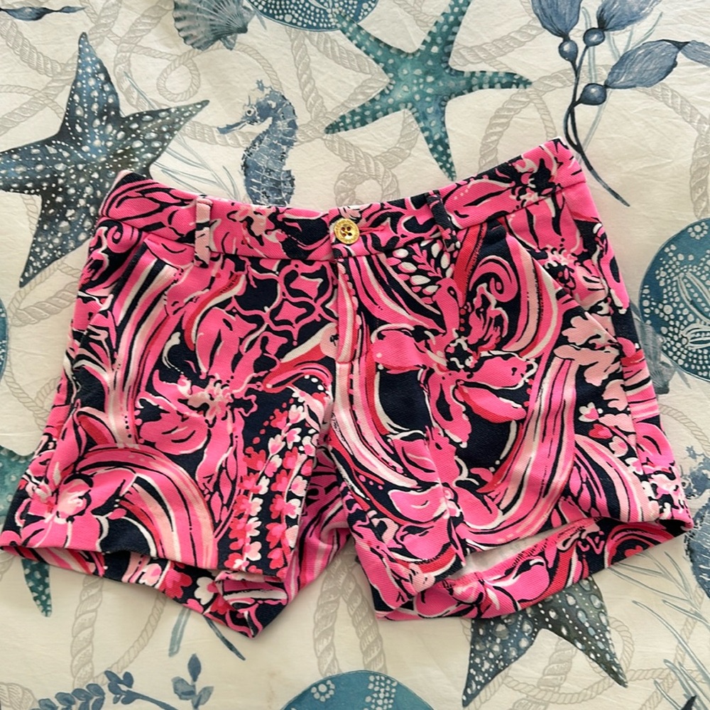 Lilly Pulitzer 5” Callahan knit short in low tide navy